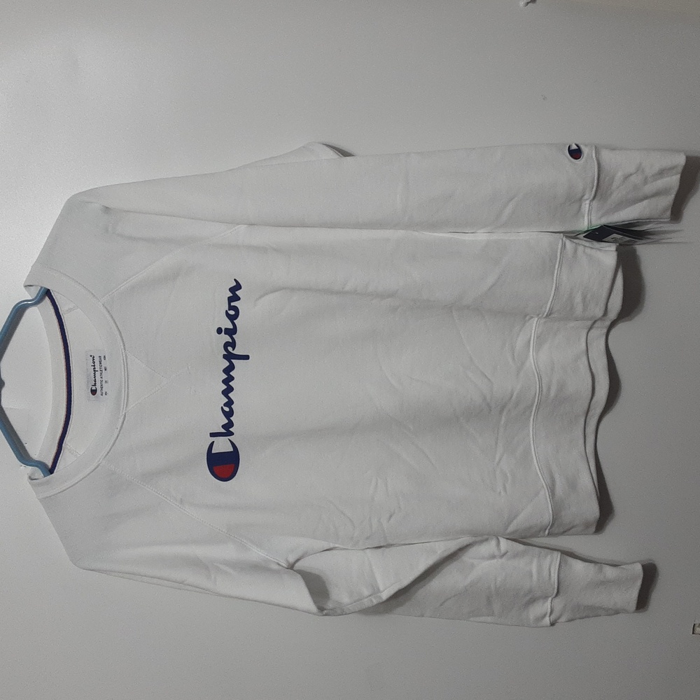 Champion Womens S Pullover White‎ Fleece